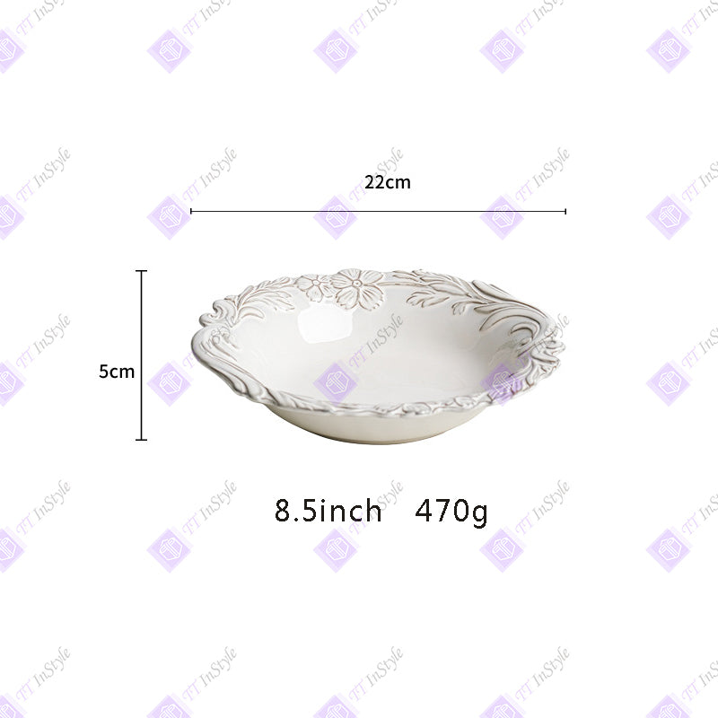 Porcelain - Sculpture Design, Kitchen, Dining, Steak, Fruit, Spaghetti