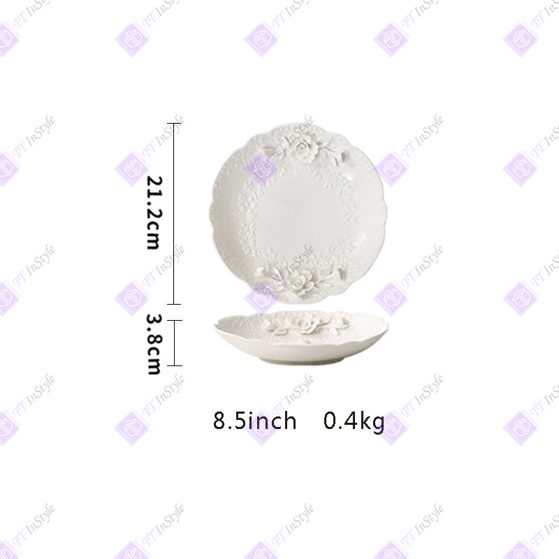 Porcelain - Handy Craft & Sculpture Eurasian Floral Kitchen, Dining ware, tea, light food