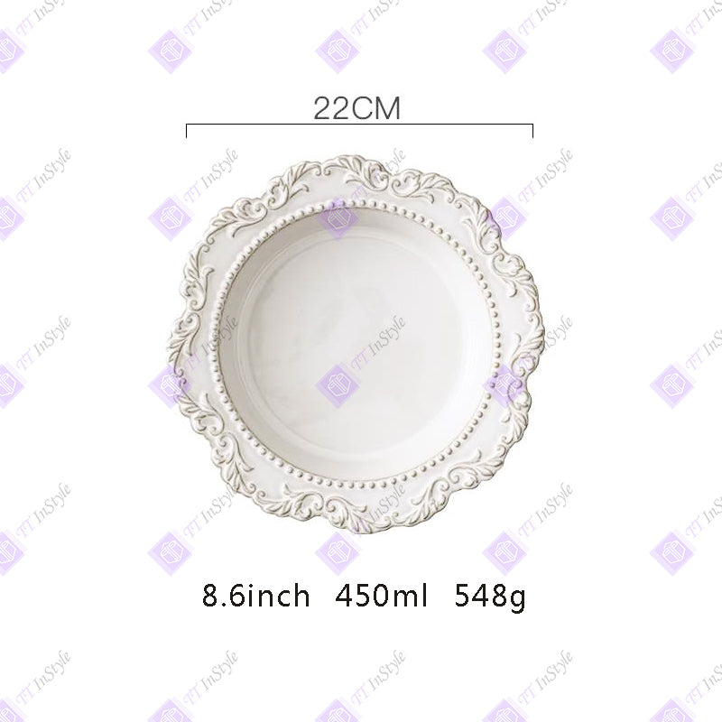 Porcelain - Baroque style Kitchen & Dining ware, Palace Sculpture