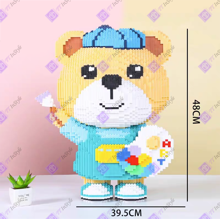 Toy Building Block - Cartoon (Bears)
