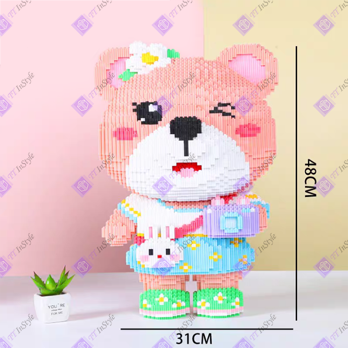 Toy Building Block - Cartoon (Bears)