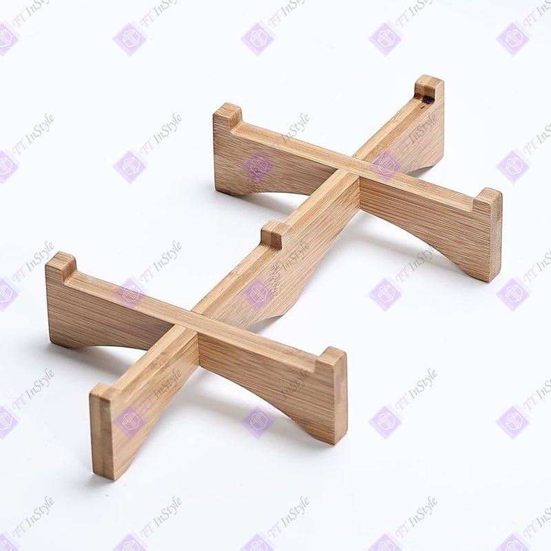 Pet Ware - Porcelain Bowl & Bamboo Stand
