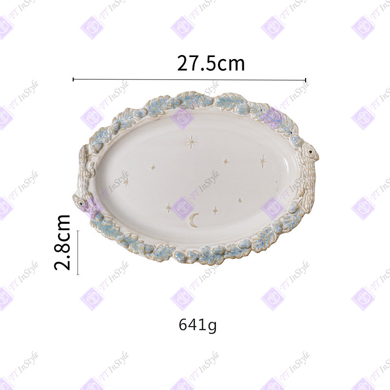 Porcelain - Arty & Cute, Sculpture Plate & Bowl, Kitchen, Dining