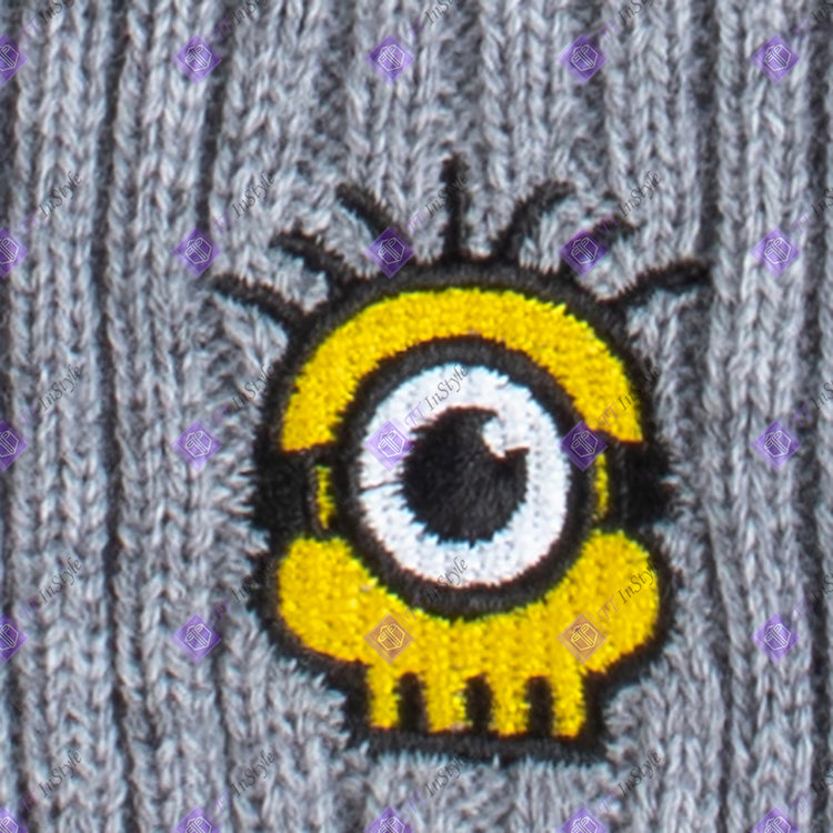 Minions Beanie EYE (grey)