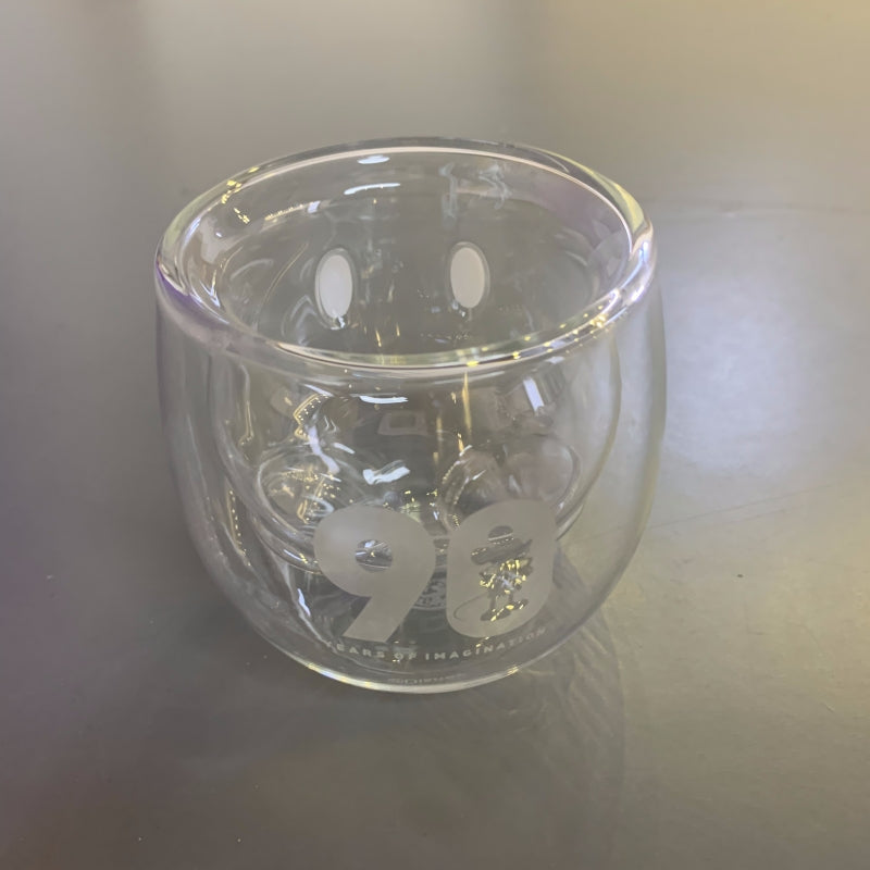 Disney Mickey 90th Anniversary Double-layer Glass Cup