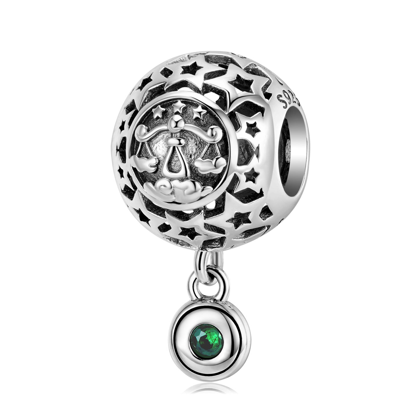 New Twelve Constellations Charms for Bracelet and Necklace in S925 Sterling Silver to fit Pandora Bracelet