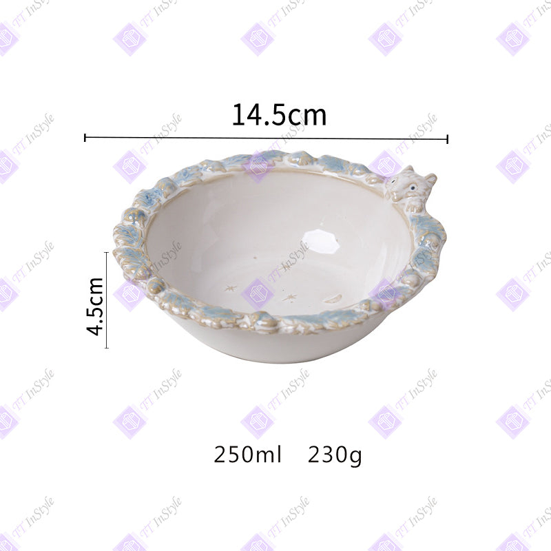 Porcelain - Arty & Cute, Sculpture Plate & Bowl, Kitchen, Dining
