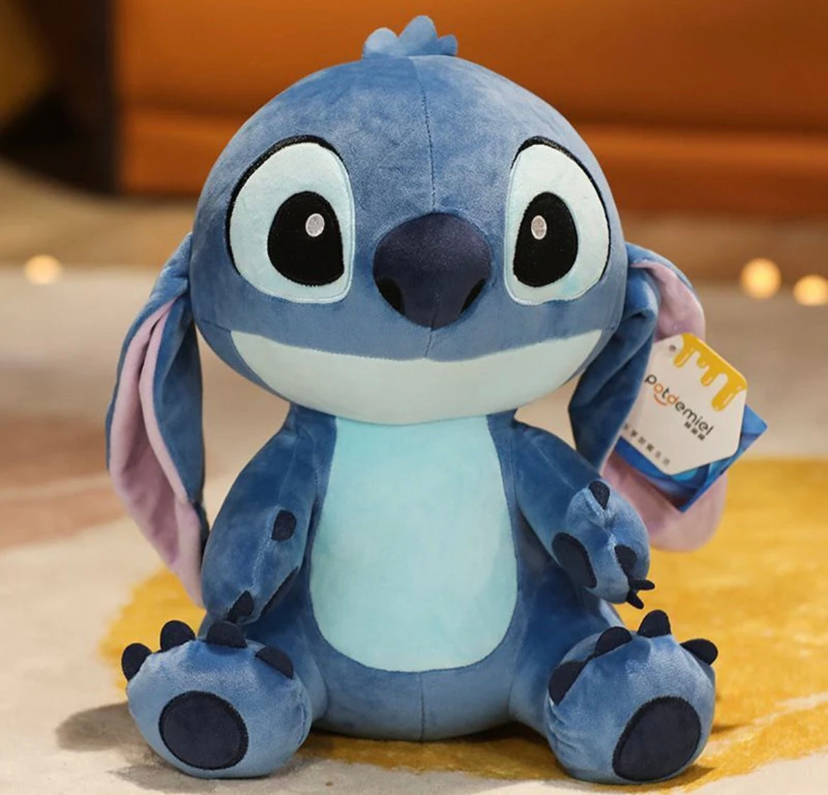 Stitch furry Plush toy (with perfume pocket)