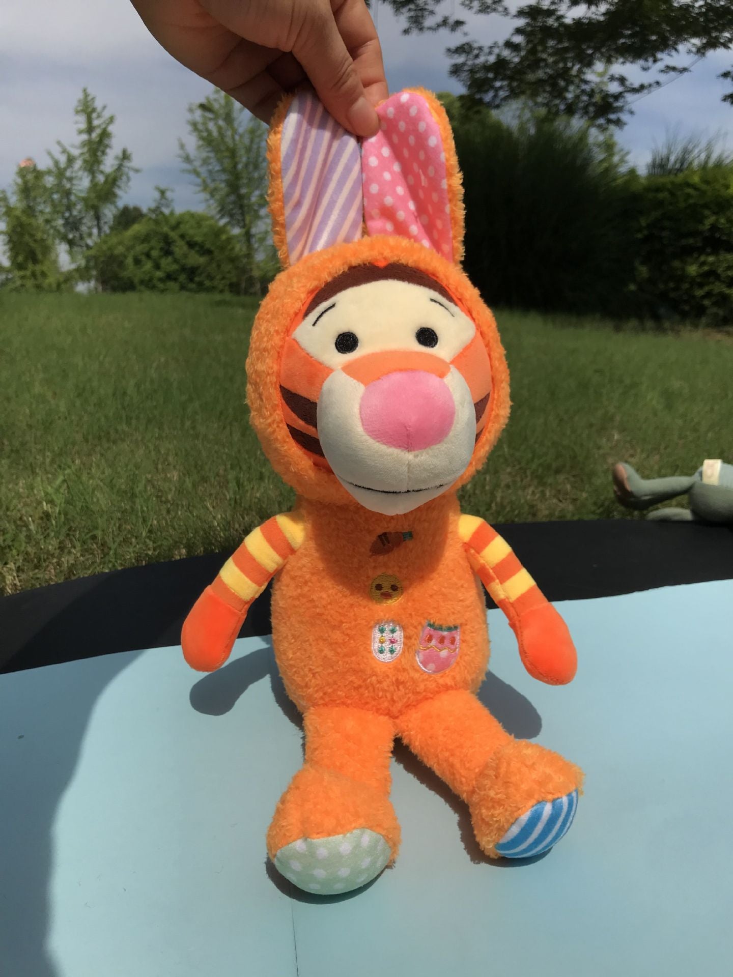 Cute Easter Disney Plushies with bunny hat