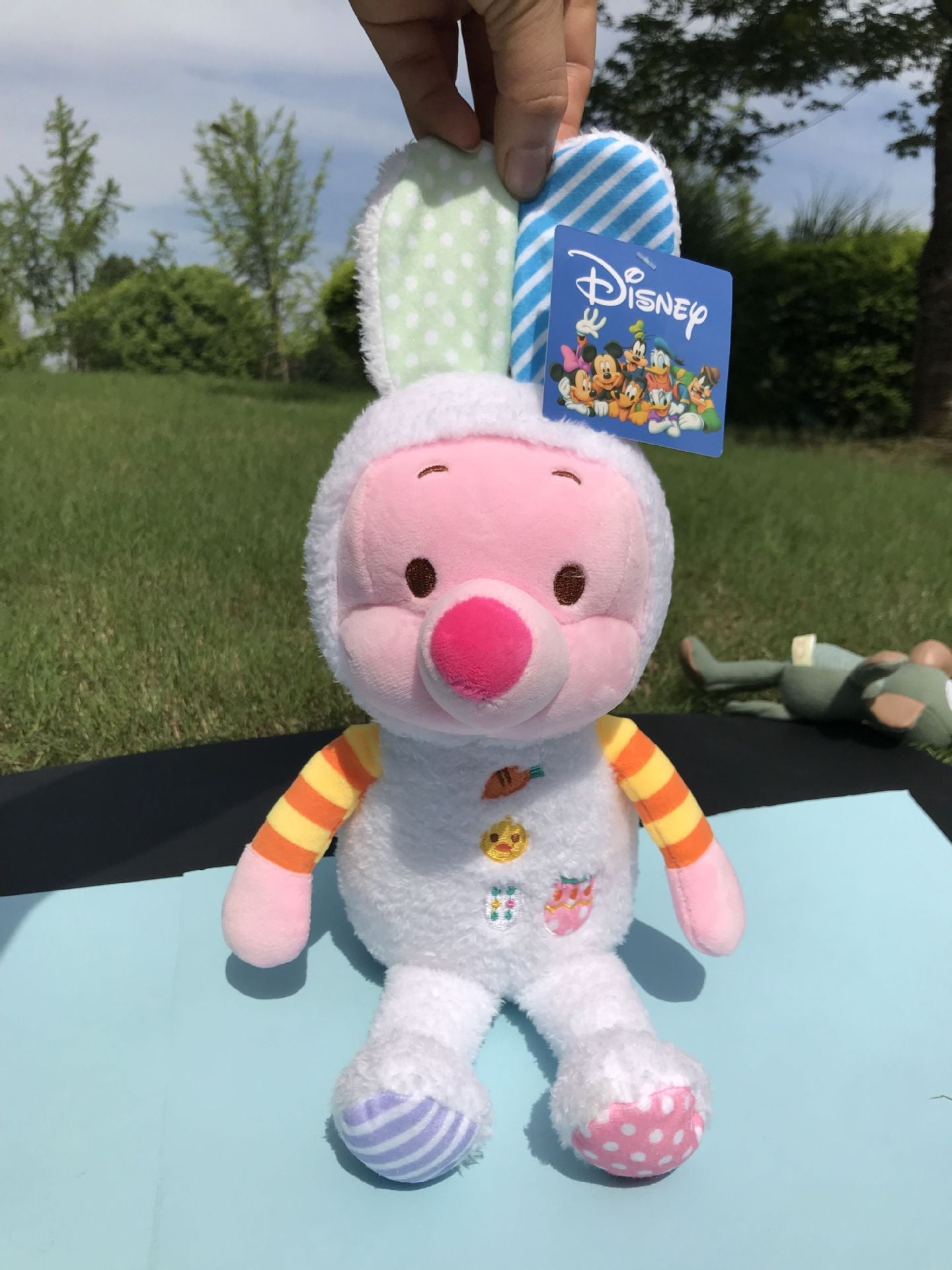 Cute Easter Disney Plushies with bunny hat