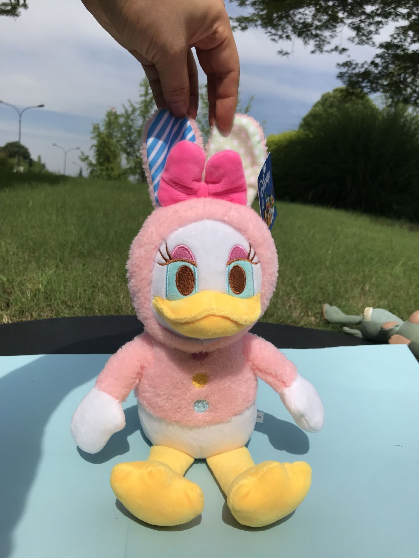 Cute Easter Disney Plushies with bunny hat