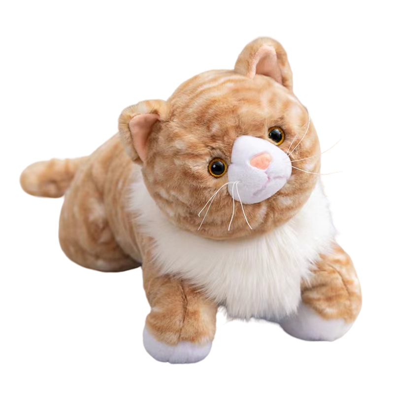 Lying cat 60cm