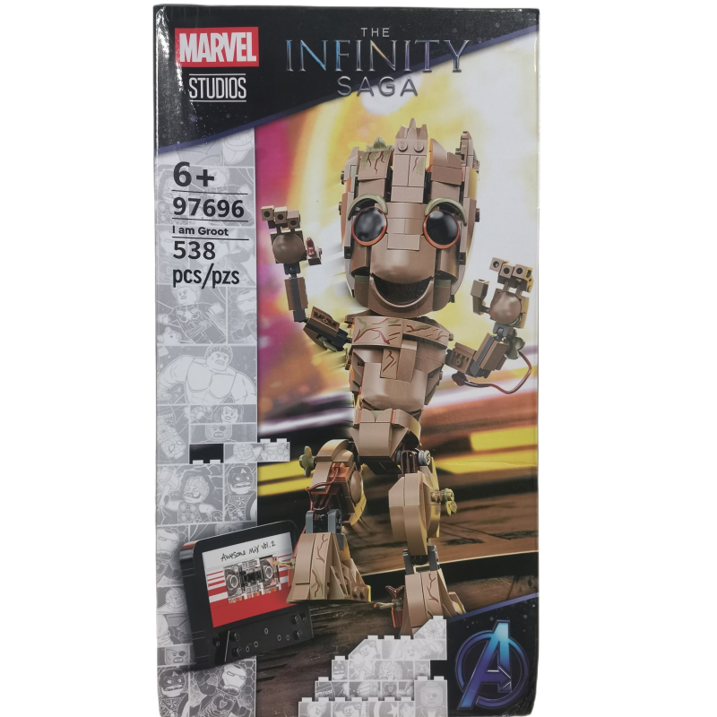 Marvel hero the cute Groot