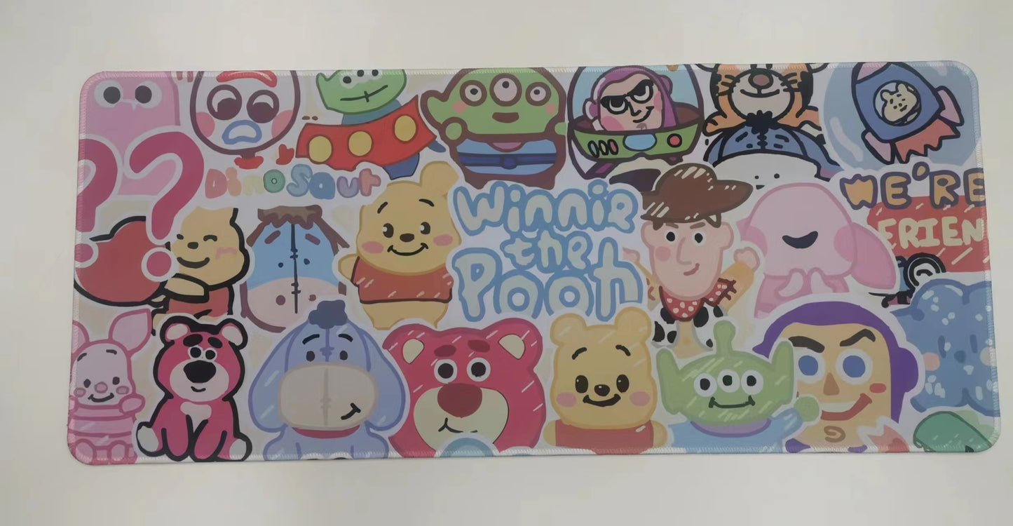Strawberry bear mat/ table mat/ mouse mat