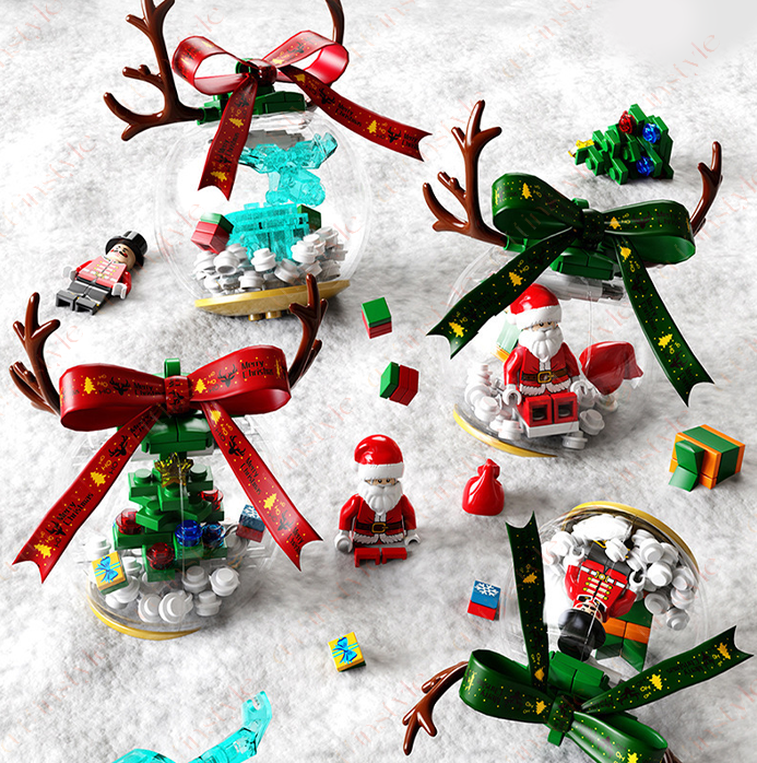 NEW Blocks for the Christmas shining boll