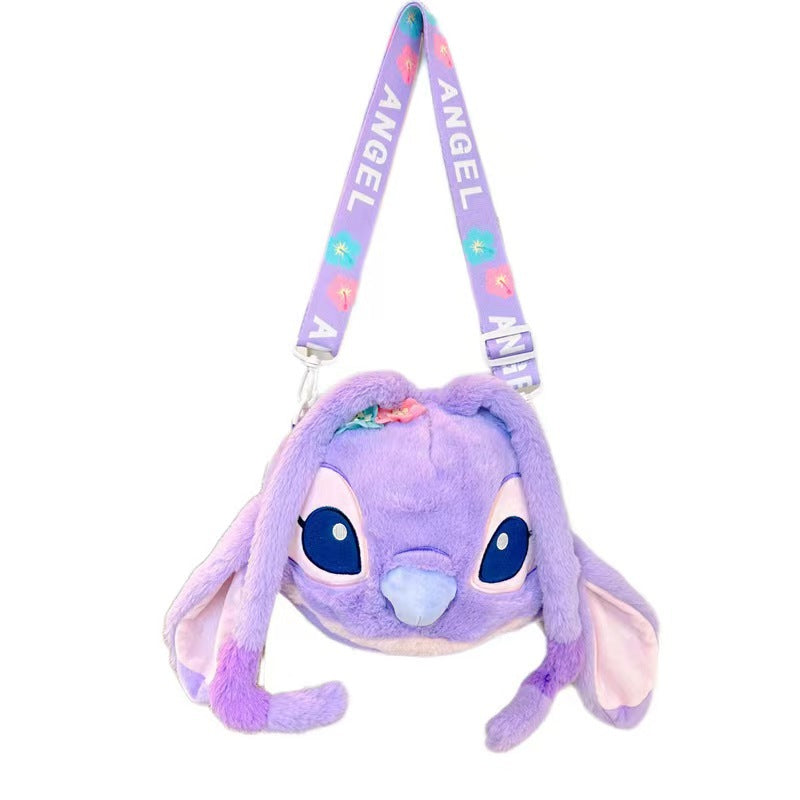 New style stitch angel sully winnie crossbody handbag