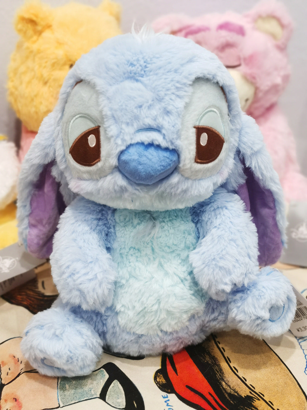 50cm Purple sleeping angel stitch bag plush toy