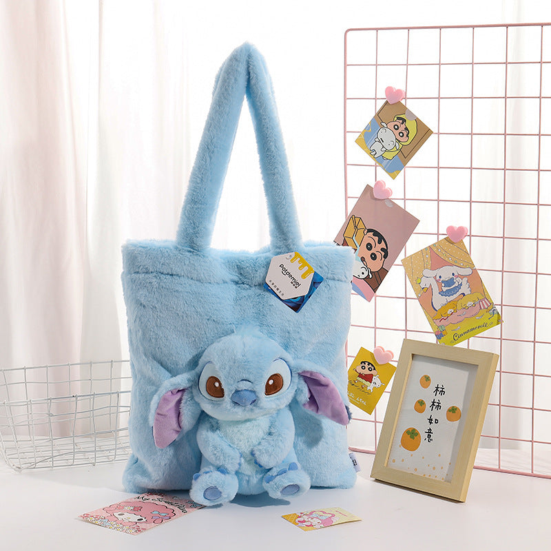 New style stitch angel sully winnie crossbody handbag