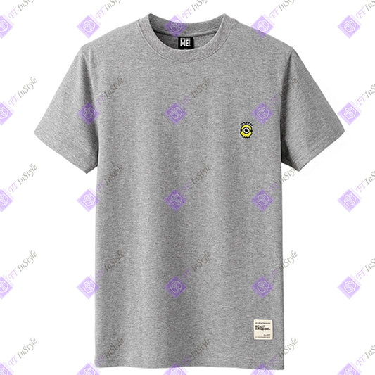 Minions T-shirt Skeleton Design (grey)