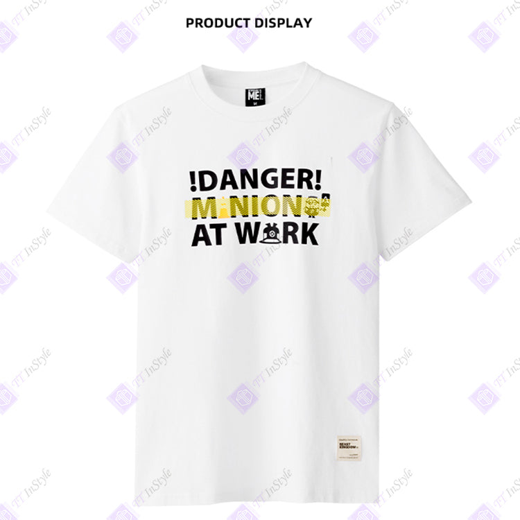Minions T-shirt Calligraphy (Danger)