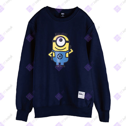 Minions Hoodies single character (navy blue)