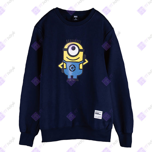 Minions Hoodies single character (navy blue)