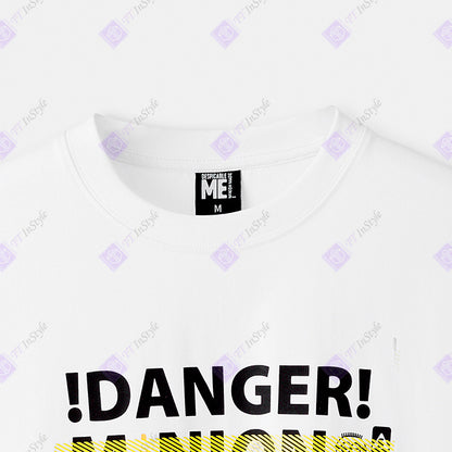 Minions T-shirt Calligraphy (Danger)