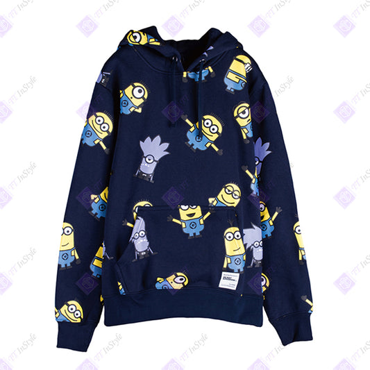 Minions Hoodies Family characters (navy blue)