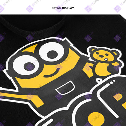 Minions Tote Bag Bob (black)