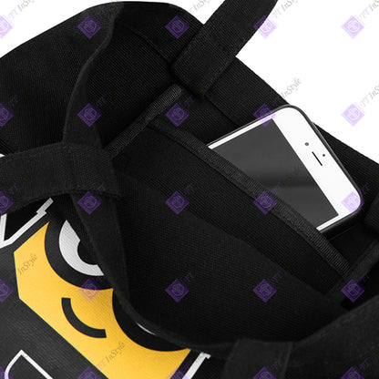 Minions Tote Bag Bob (black)