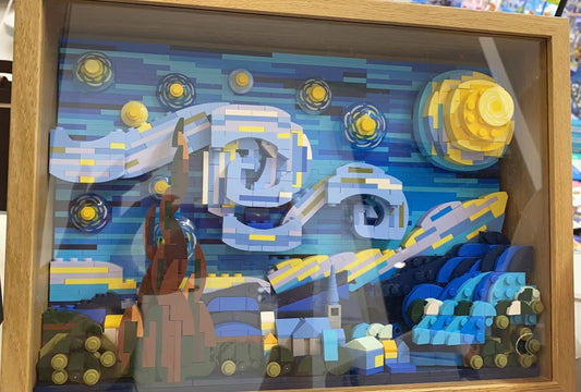 THE STARRY NIGHT/SUN FLOWER block