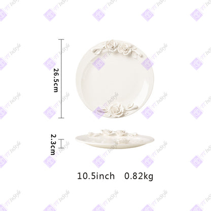 Porcelain - Handy Craft & Sculpture Eurasian Floral Kitchen, Dining ware, tea, light food