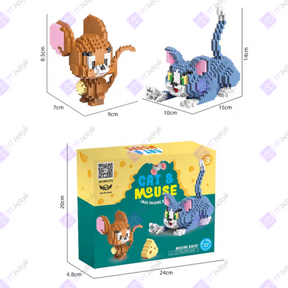 Toy Building Block - Cartoon (Tom & Jerry)