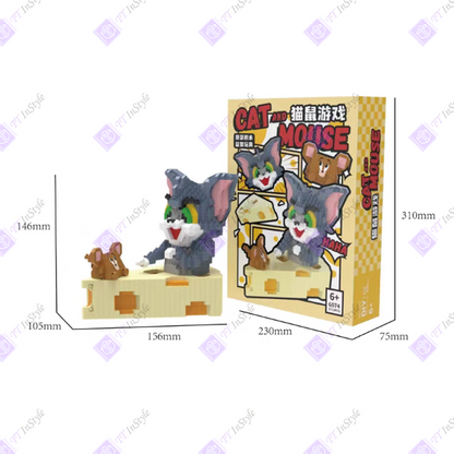 Toy Building Block - Cartoon (Tom & Jerry)