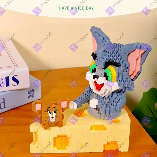 Toy Building Block - Cartoon (Tom & Jerry)