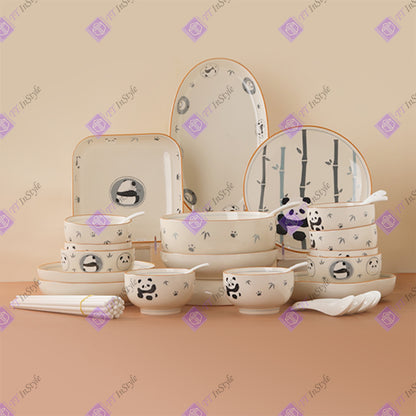 Porcelain - Kitchen, Dining, Panda Theme