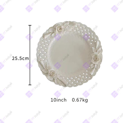 Porcelain - Fine Art Sculptured Floral Kitchen ware, Dining, Tea