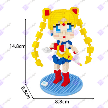 Toy Building Block - Cartoon (Sailor Moon)
