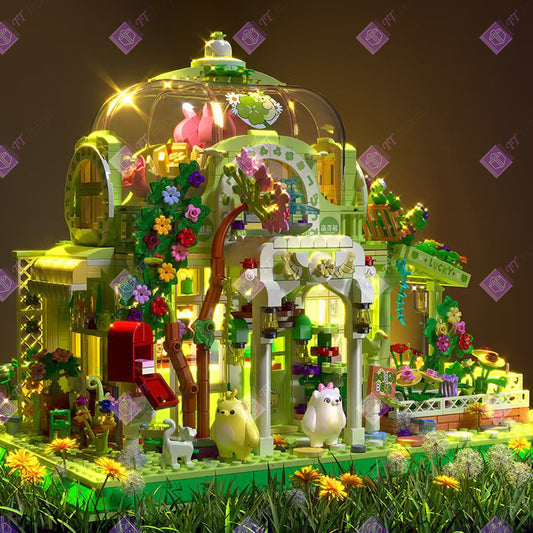 Toy Building Block - Flower (Botanical Garden with Sprout Bear)