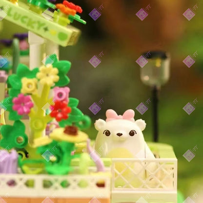 Toy Building Block - Flower (Botanical Garden with Sprout Bear)