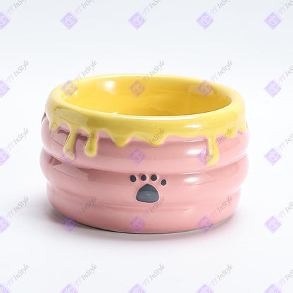 宠物用品 - 瓷碗及竹架