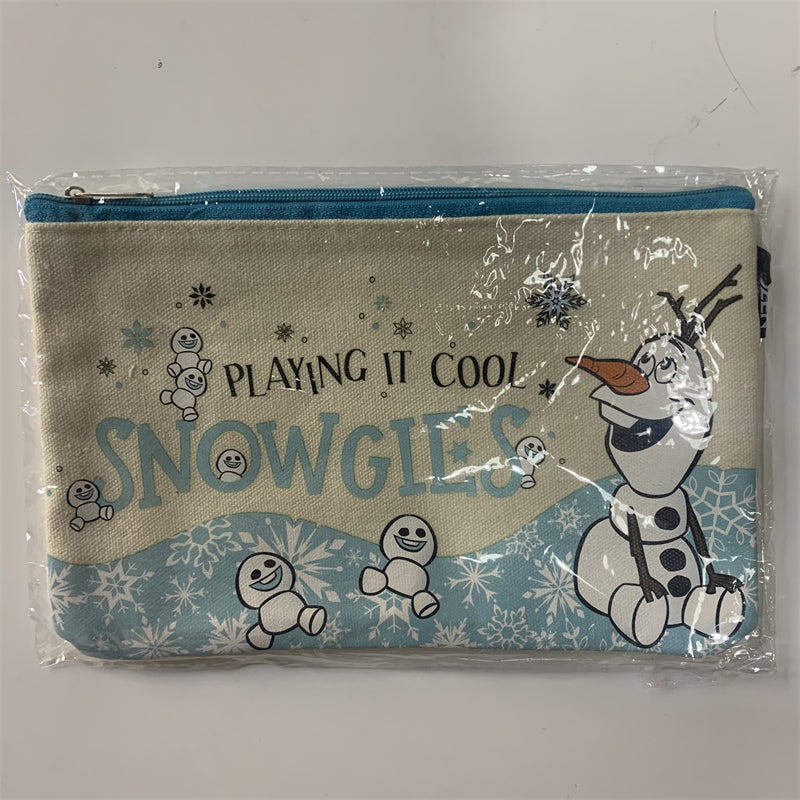 Marvel 80th Anniversary Series Plastic Zipper Bag And Frozen Series Zipper Bag