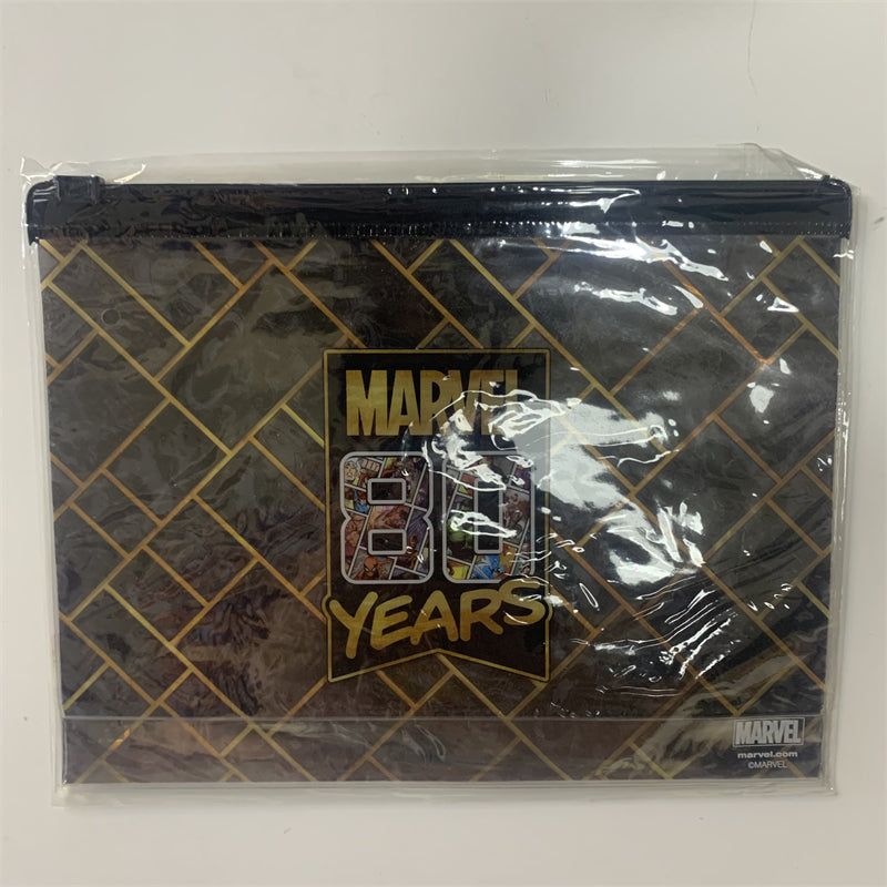 Marvel 80th Anniversary Series Plastic Zipper Bag And Frozen Series Zipper Bag