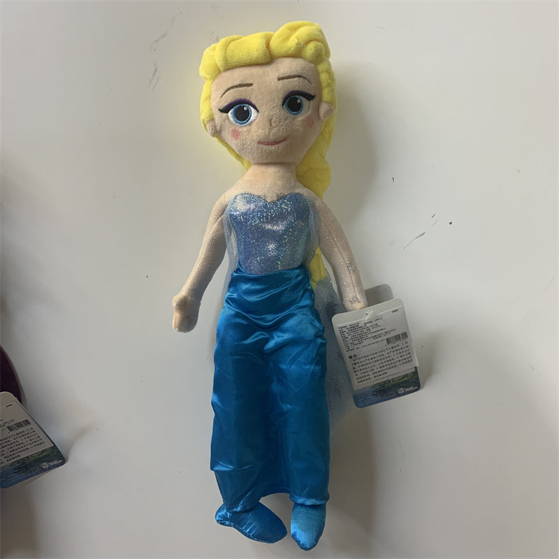 冰雪奇缘 2 艾莎和安娜公主毛绒玩具