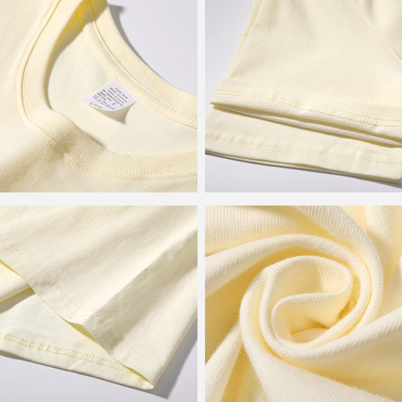 DIY rainbow color T-shirt