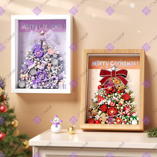 Toy Building Block - Christmas Tree Gift Box