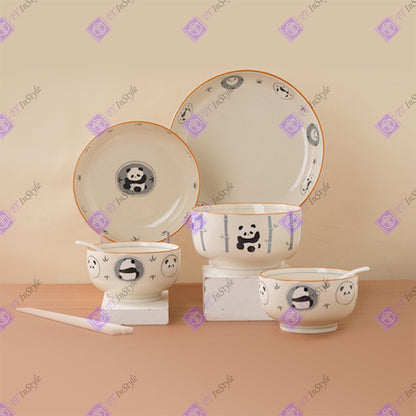 Porcelain - Kitchen, Dining, Panda Theme