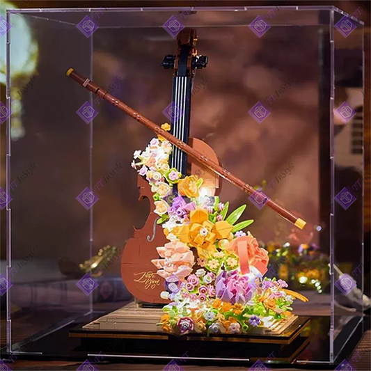Toy Building BLock - Flower & Cello