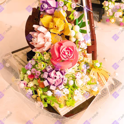 Toy Building BLock - Flower & Cello