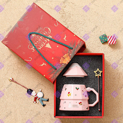 Porcelain - Mugs (Santa & Tree)